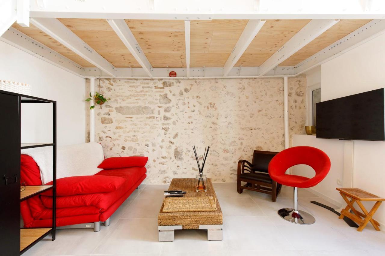 Ferienwohnung Superb Air-Conditioned Loft In The Heart Of Viel Antibes Exterior foto