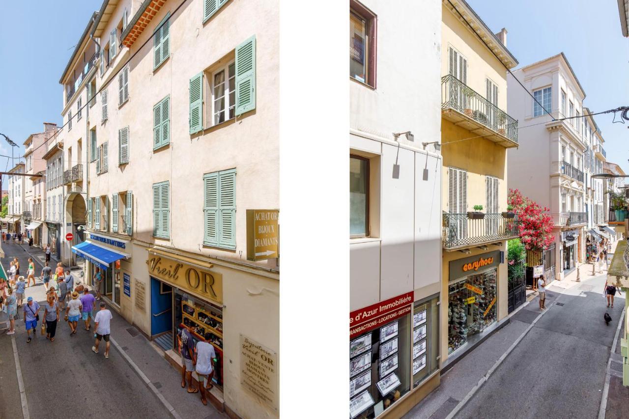 Ferienwohnung Superb Air-Conditioned Loft In The Heart Of Viel Antibes Exterior foto